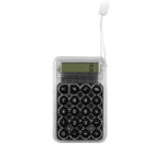 CT 421 N - CALCULADORA ZUEL NEGRO (NEGRO / PLASTICO / ASA DE POLIESTER)