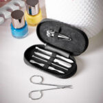 DAM 012 N - SET DE MANICURE SASKA (NEGRO / CURPIEL) - Imagen 9