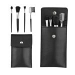 DAM 013 N - SET DE BROCHAS KIYA NEGRO (NEGRO / CURPIEL) - Imagen 5