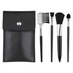 DAM 013 N - SET DE BROCHAS KIYA NEGRO (NEGRO / CURPIEL) - Imagen 2