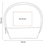 DAM 019 B - KIT DE BAÑO ALTHEA (BLANCO / PLASTICO / POLIESTER) - Imagen 4