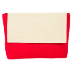 DAM 021 R - COSMETIQUERA POLAND ROJO (ROJO / ALGODON)