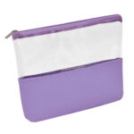 DAM 035 M - COSMETIQUERA ESMERALDA MORADO (MORADO / CURPIEL Y PVC EXTERIOR / POLIESTER FORRO) - Imagen 2