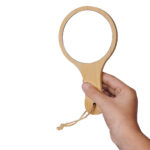 DAM 036 BE - ESPEJO ANIANI (BEIGE / BAMBU) - Imagen 3