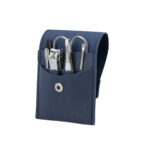 DAM 042 A - SET DE MANICURE EMMA AZUL (AZUL / CURPIEL / METAL)