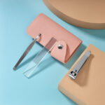 DAM 043 P - SET DE MANICURE SAVANNA ROSA (ROSA / CURPIEL / METAL) - Imagen 2