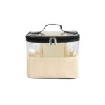 DAM 045 BE - COSMETIQUERA KEWA (BEIGE / YUTE / MICA PVC / POLIESTER / CURPIEL) - Imagen 2