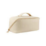 DAM 054 BE - COSMETIQUERA TURA BEIGE (BEIGE / CURPIEL EXTERIOR / POLIESTER INTERIOR)