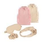 DAM 064 BE - SET DE DESCANSO MARIE BEIGE (BEIGE / POLIESTER / FIBRA DE BAMBU / ELASTICO) - Imagen 6