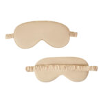 DAM 064 BE - SET DE DESCANSO MARIE BEIGE (BEIGE / POLIESTER / FIBRA DE BAMBU / ELASTICO) - Imagen 4