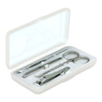 DAM 435 B - SET DE MANICURE FUNKY BLANCO (BLANCO / PLASTICO)