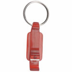 DPO 001 R - LLAVERO DESTAPADOR LANCE ROJO (ROJO / PLASTICO)