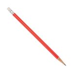 DPO 008 R - LÁPIZ DE MADERA ROJO (ROJO / MADERA)