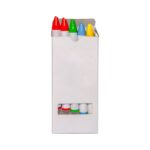 DPO 014 - CAJA DE CRAYONES (BLANCO / CERA / CAJA DE CARTON) - Imagen 5