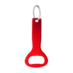 DPO 027 R - LLAVERO DESTAPADOR LAMPUNG ROJO (ROJO / ALUMINIO)