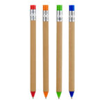 ECO 035 O - BOLÍGRAFO ZAMBEZE NARANJA (NARANJA / CARTON / PLASTICO) - Imagen 3