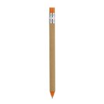 ECO 035 O - BOLÍGRAFO ZAMBEZE NARANJA (NARANJA / CARTON / PLASTICO)
