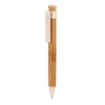 ECO 065 BE - BOLÍGRAFO MILTA (BEIGE / PLASTICO / BAMBU / FIBRA DE TRIGO) - Imagen 5