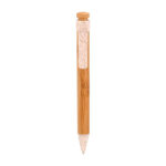 ECO 065 BE - BOLÍGRAFO MILTA (BEIGE / PLASTICO / BAMBU / FIBRA DE TRIGO) - Imagen 2