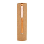ECO 065 BE - BOLÍGRAFO MILTA (BEIGE / PLASTICO / BAMBU / FIBRA DE TRIGO) - Imagen 3