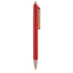 ECO 090 R - BOLÍGRAFO KIBRIT ROJO (ROJO / FIBRA DE TRIGO / PLASTICO / CARTON) - Imagen 3