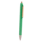 ECO 090 V - BOLÍGRAFO KIBRIT VERDE (VERDE / FIBRA DE TRIGO / PLASTICO / CARTON)