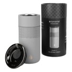 ELM 001 G - TERMO ARTISAN GRIS (GRIS / ACERO INOXIDABLE / CERAMICA / SILICON) - Imagen 4