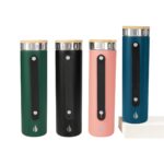 ELM 002 P - TERMO ICONIC ROSA (ROSA / ACERO INOXIDABLE / BAMBU / SILICON) - Imagen 6