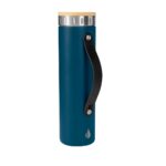 ELM 002 A - TERMO ICONIC AZUL (AZUL / ACERO INOXIDABLE / BAMBU / SILICON)