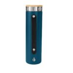 ELM 002 A - TERMO ICONIC AZUL (AZUL / ACERO INOXIDABLE / BAMBU / SILICON) - Imagen 2