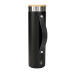 ELM 002 N - TERMO ICONIC NEGRO (NEGRO / ACERO INOXIDABLE / BAMBU / SILICON)