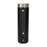 ELM 002 N - TERMO ICONIC NEGRO (NEGRO / ACERO INOXIDABLE / BAMBU / SILICON) - Imagen 2