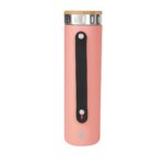 ELM 002 P - TERMO ICONIC ROSA (ROSA / ACERO INOXIDABLE / BAMBU / SILICON) - Imagen 2
