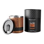 ELM 003 C - TERMO LOWBALL CAFÉ (CAFE / ACERO INOXIDABLE / TRITAN / SILICON) - Imagen 4