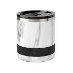ELM 003 MA - TERMO LOWBALL MARMOL (MARMOL / ACERO INOXIDABLE / TRITAN / SILICON)