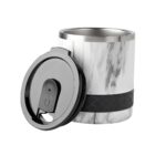 ELM 003 MA - TERMO LOWBALL MARMOL (MARMOL / ACERO INOXIDABLE / TRITAN / SILICON) - Imagen 3