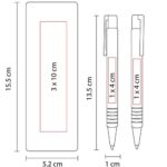 EST 015 R - SET COBALT ROJO (ROJO / ALUMINIO) - Imagen 3