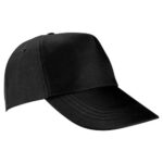 GEP 003 N - GORRA BEZIERS NEGRO (NEGRO / ALGODON)