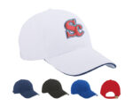 GORRA LISA SANDWICH GL6101 ROJO (Algodón) - Imagen 3