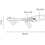 GM 029 B - PISTOLA DE AGUA AQUA SKY (BLANCO / PLASTICO) - Imagen 3