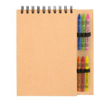 GM 038 BE - LIBRETA MONTAGNE (BEIGE / CERA / CARTON)