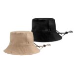 HAT 004 N - SOMBRERO PLEGABLE HATTU NEGRO (NEGRO / POLIESTER) - Imagen 4