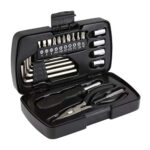 HER 023 N - SET DE HERRAMIENTAS AUTHIE (NEGRO / METAL / PLASTICO)