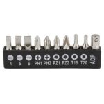 HER 023 N - SET DE HERRAMIENTAS AUTHIE (NEGRO / METAL / PLASTICO) - Imagen 4
