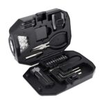 HER 033 N - SET DE HERRAMIENTAS VALGUS (NEGRO / METAL / PLASTICO)
