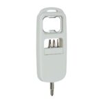 HER 043 B - DESARMADOR-DESTAPADOR KIOWA BLANCO (BLANCO / PLASTICO)