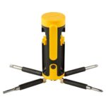 HER 045 Y - DESARMADOR MÚLTIPLE VINDEL AMARILLO (AMARILLO / PLASTICO) - Imagen 2