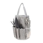 HER 058 G - SET DE JARDÍN VILLANDRY (GRIS / POLIESTER / METAL / MADERA EUCALIPTO) - Imagen 7