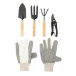 HER 058 G - SET DE JARDÍN VILLANDRY (GRIS / POLIESTER / METAL / MADERA EUCALIPTO) - Imagen 2