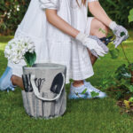 HER 058 G - SET DE JARDÍN VILLANDRY (GRIS / POLIESTER / METAL / MADERA EUCALIPTO) - Imagen 5